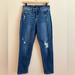 Judy Blue Slim Fit size 28 Distressed Blue Jeans